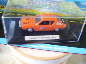 Norev 1/18e : Renault 17 Gordini découvrable 1975