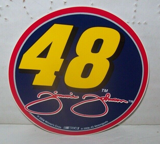 JIMMIE JOHNSON #48 2004 WINNER CIRCLE RACING NASCAR 3