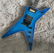 Dimebag Darrell Electric Guitar Blue Tremolo Bridge Black Hardware Fast Delivery