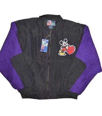 Vintage Disney Jacket JH Silk Bomber Mickey Mouse Minnie Vintage Disney Jacket JH Silk Bomber Mickey Mouse Minnie
