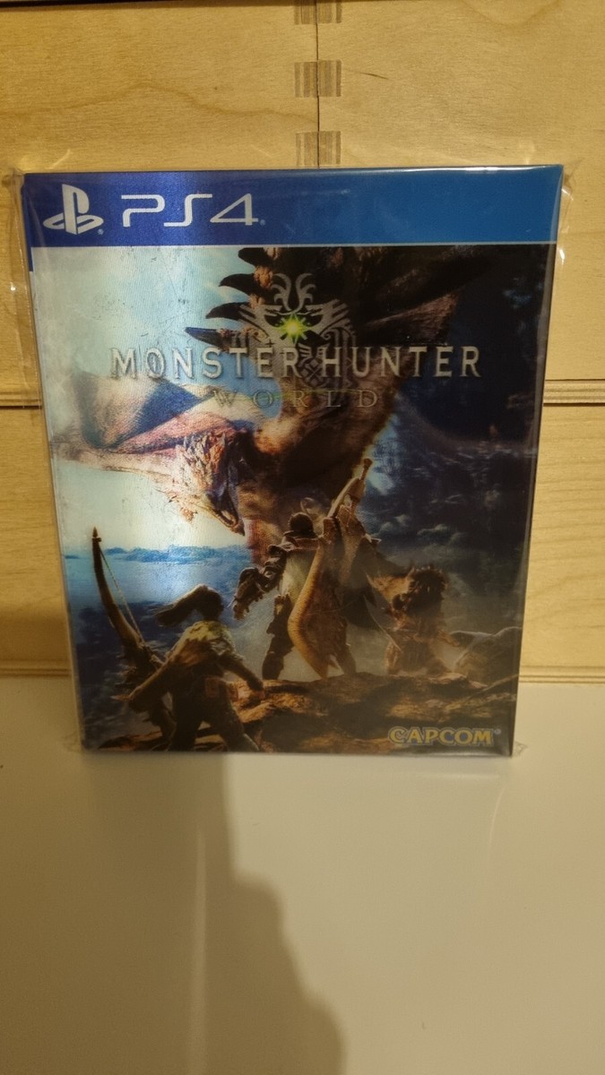 Monster Hunter World PS4 With Lenticular Cover | eBay