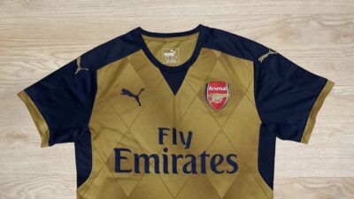 ARSENAL PUMA 2015/2016 FOOTBALL AWAY JERSEY SIZE “S” 747568 SOCCER