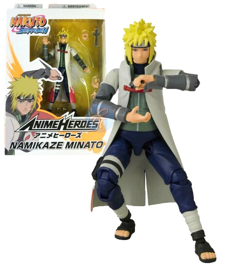 Bandai - Figura de Ação Anime Heroes Naruto Shippuden - Namikaze