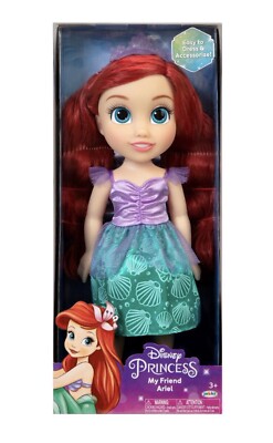 NIB Disney Little Mermaid Ariel Doll Includes Doll, Dress, Purple Shoes, Tiara | eBay NIB Disney Little Mermaid Ariel Doll Includes Doll, Dress, Purple Shoes, Tiara | eBay