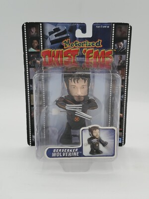 2003 Toy Biz X2 X-Men Wolverine Berserker Twist Ems Motorized Figure Sealed NEW