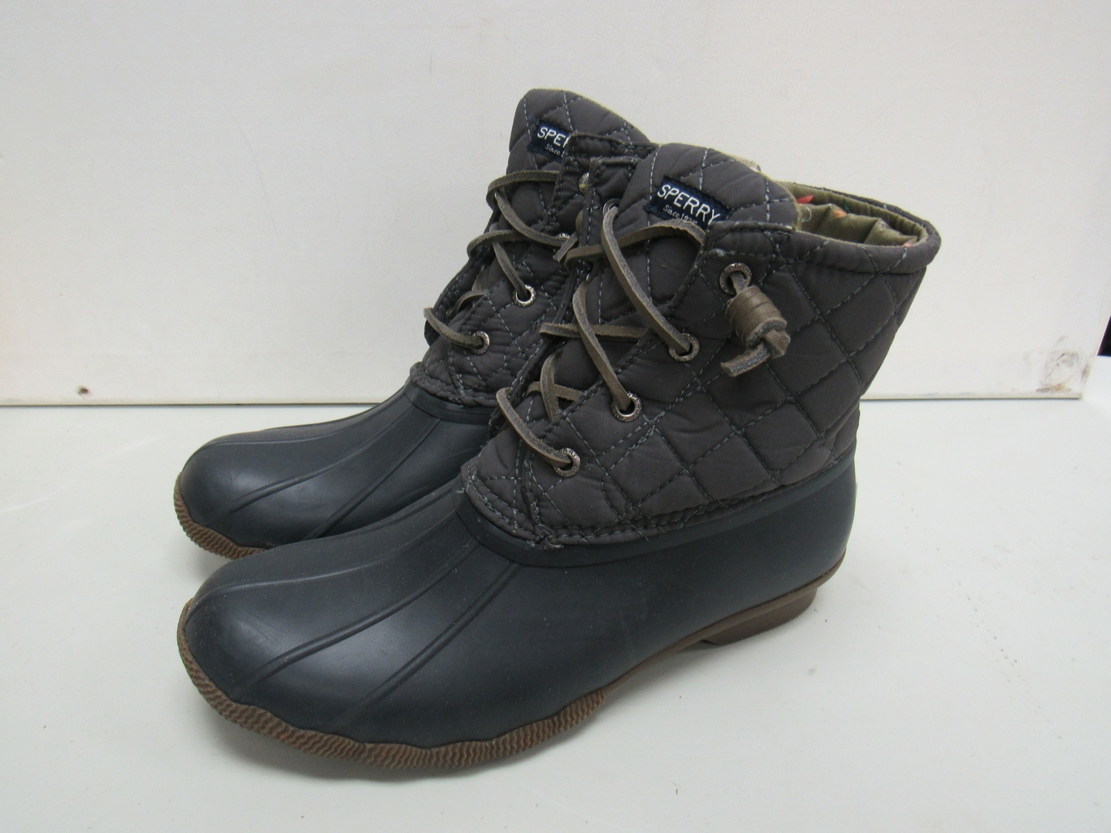 saltwater quilted duck boot