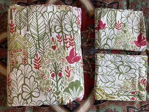 Pottery Barn King Duvet 2 Shams Euc Swedish Houses Village Winter