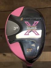 DEMO Womens X-Balance Turbo Power #3 Hybrid Lady Flex Graphite Shaft 1943-DK87