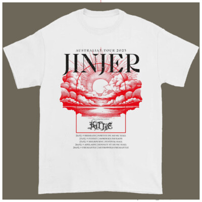 New Jinjer Early 2025 Australian Tour Gift For Fans Unisex S-5XL Shirt
