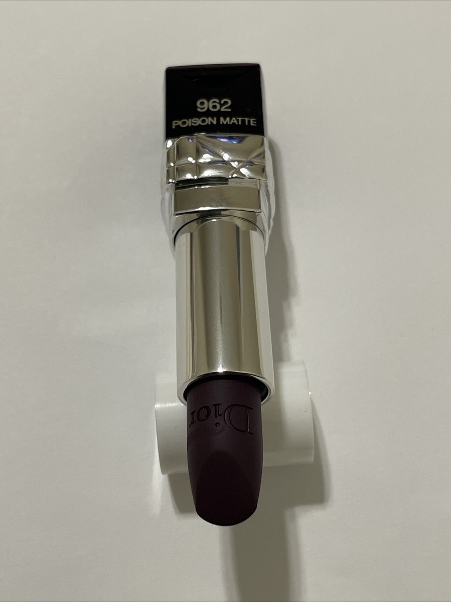 Dior Rouge Dior 962 Poison Matte, Matte Finish. | eBay