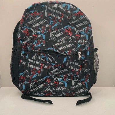 Marvel Spiderman All Over Print 16'' Backpack - Black
