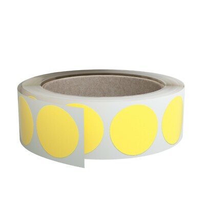 Royal Green Colored Circle Stickers 1.5 Inch (38mm) Color-Coding Roll 600 Pack 