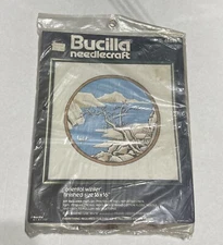 New Bucilla Needlecraft Oriental Winter Kit 48843 16 x 16