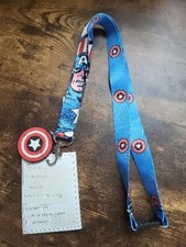 Bioworld Development Sample Captain America Lanyard