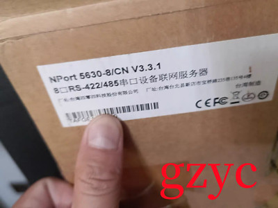 1PC BRAND NEW MOXA NPort 5630-8/CN V3.3.1 interface module Fast via FedEx or DHL