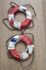 P&O Chusan  miniature Boat Life Ring Ship Souvenir. Vintage.