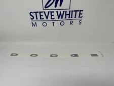 Dodge Challenger Black Ghost DODGE Emblem Decal Badge Front Fascia Hood Mopar