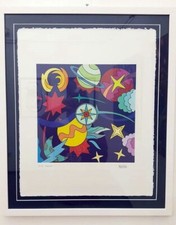 Massimo Sansavini - serigrafia retouché su carta d'Amalfi 