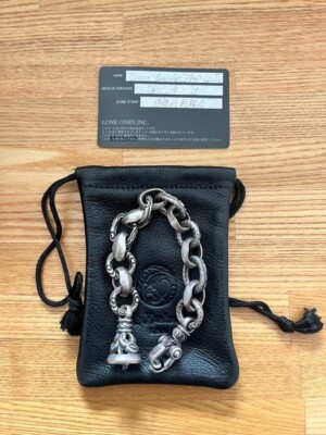 Authentic Leonard Kamhout LONE ONES Crane Bell Bracelet With Authentic Leonard Kamhout LONE ONES Crane Bell Bracelet With