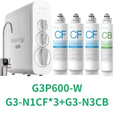 Waterdrop G3P600 Reverse Osmosis System, Certified Refurbished, Extra 4 filters