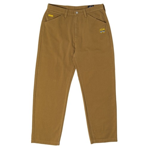 Krooked Skateboards Eyes Khaki Twill Pants