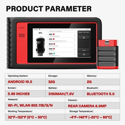2025 THINKTOOL MINI Profi KFZ OBD2 Diagnosegerät Bluetooth ALLE SYSTEM ECU