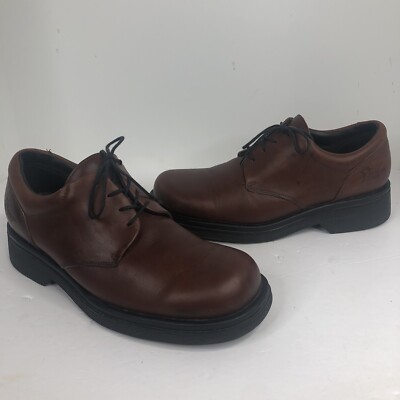 Panama Jack Shoes Mens Size Eur 44 6902 Brown leather work  lace up shoes 10.5