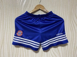 BAYERN MUNICH 1996 1998 FOOTBALL SOCCER SHORTS ADIDAS sz L 164 | eBay