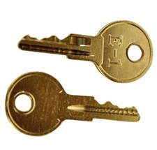 2PCS GOLF CART KEY REPLACEMENT KEY FOR STOCK EZGO TXT, RXV, VALOR, SHUTTLE TXT