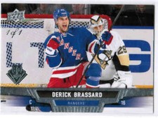 19/20 UD SERIES 2 DERICK BRASSARD #24 30TH ANNIVERSARY 13-14 STAMPED BUYBACK 1/1