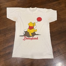 Vintage 70s Walt Disney Productions Disneyland Winnie The Pooh Shirt M Adult Rar
