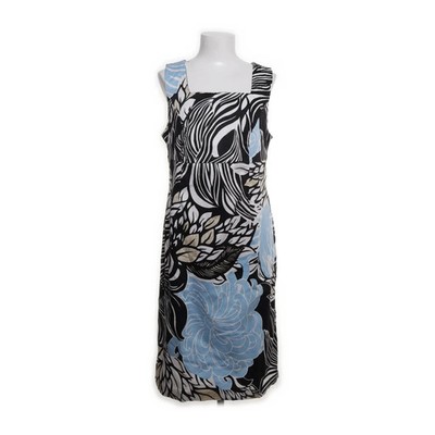 BPC Selection, Kleid, Größe: 44, Schwarz/Weiß/Blau, Baumwolle/Elasthan #GSg