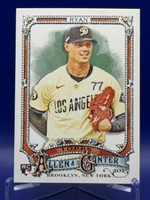 River Ryan (RC) 2025 Topps Allen & Ginter #226 ~ LA Dodgers Rookie