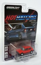 Greenlight 1/64 - 1982 Volkswagen Golf GTi Mk1 Red Diecast Model Car