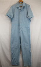 Vintage 60s Big Yank Work Mates Mechanic Coveralls 44R Blue Workwear Jumpsuit