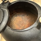 Cast Iron Kettle w/Swivel Lid & Bird Spout-w/Spiral Bail Handle-#9 — photo 5