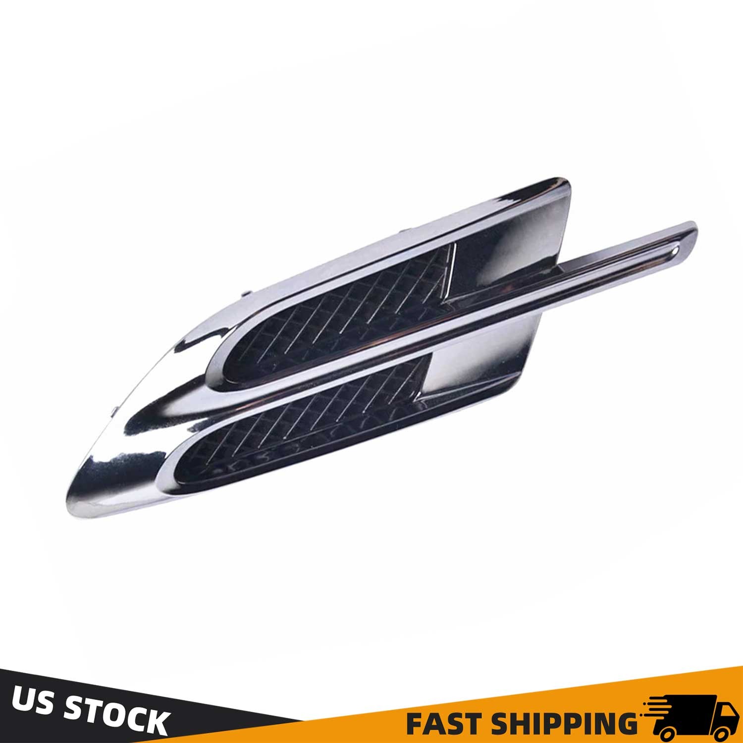 For Bentley Bentayga 2016-2020 Front Right Chrome Side Fender