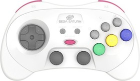 Retro-Bit SEGA Saturn&reg; 2.4GHz Wireless Pro Controller for Sega Saturn, Sega Mega
