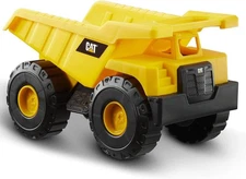 Dump Truck Toy Construction Vehicle – 10" Plastic Action Vehicle with Articulate