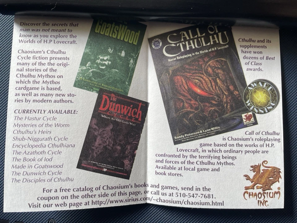 Mythos CCG The Haunted House RARE - Image 3 of 3