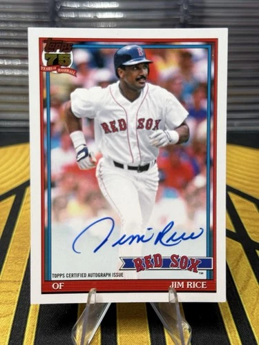 2026 Topps Series 1 Jim Rice Red Foil (RAW)