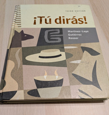 Tu dirÃ¡s! (with Audio CD) By Ana MartÃ­nez-Lage, John R. GutiÃ 