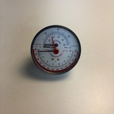 Manómetro de temperatura tridicador de caldera de vatios NOS
