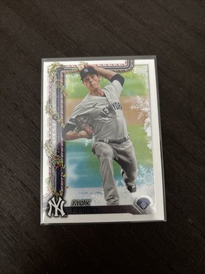 MAX FRIED 2025 Topps Holiday Cookie Back Parallel Insert #H119