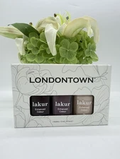 Londontown Lakur Enhanced Colour  The Cozy Trio -  0.4oz x 3 Open Box