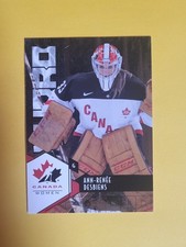 2015 UPPER DECK TEAM CANADA WOMEN ANN-RENEE DESBIENS H-47 HYDRO INSERT