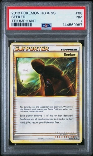 PSA 7 Seeker 2010 Pokémon HG&SS Triumphant #88