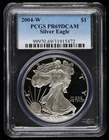 2004 W Proof American Silver Eagle PCGS PR69 DCAM | Proof BU