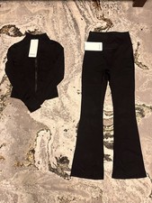 Lululemon Define Nulu Black Jacket Set - Size 4