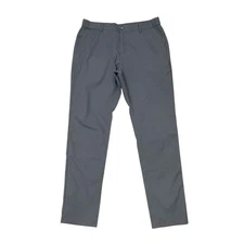 Jack Archer Pants Mens 33 Jetsetter Tech Gray Charcoal Performance Chino Golf